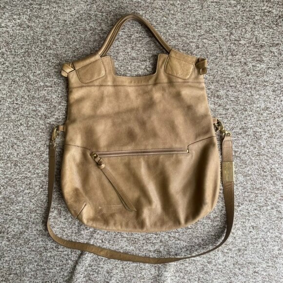 Foley and Corinna Mid-City Tote in Tan - Picture 1 of 6